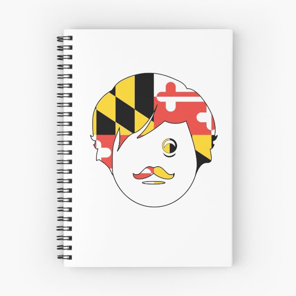Item preview, Edgar A. Boh with Maryland Flag (Face Only) designed and sold by canossagraphics.