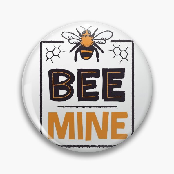 Item preview, Bee Mine | Cute Valentine designed and sold by SLAG-Creative.