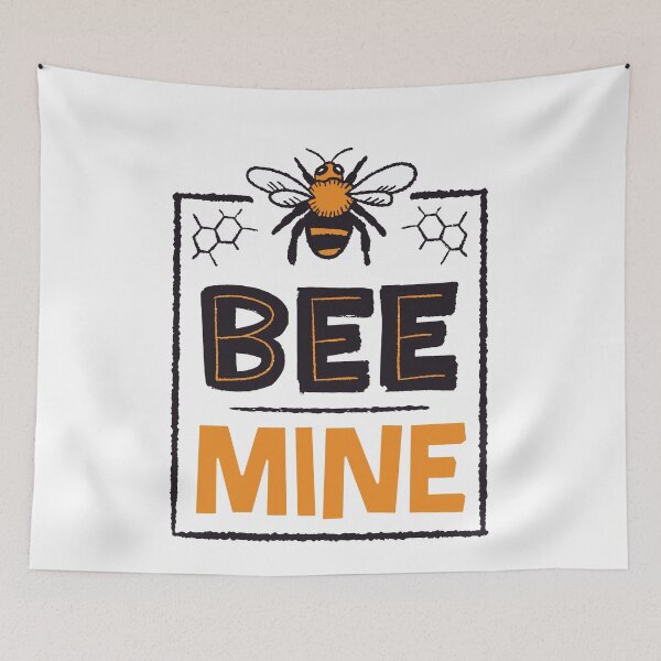 Item preview, Bee Mine | Cute Valentine designed and sold by SLAG-Creative.