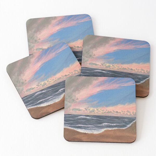 Item preview, Sunset at the beach designed and sold by fatimaadraws.