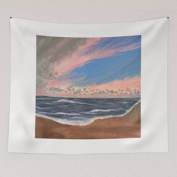 Item preview, Sunset at the beach designed and sold by fatimaadraws.
