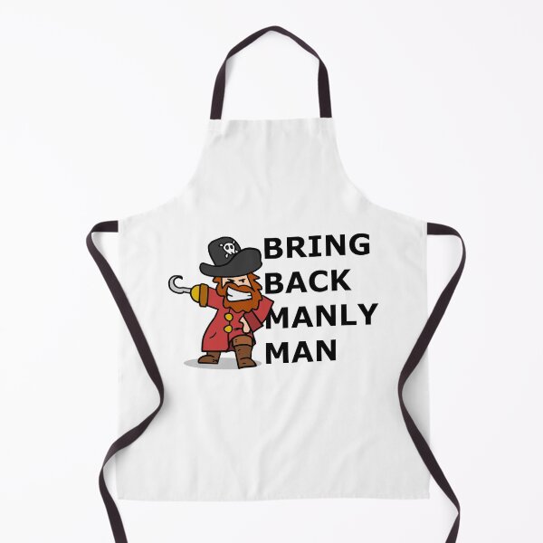 Item preview, bring back manly man funny pirate designed and sold by KarmaRoots.