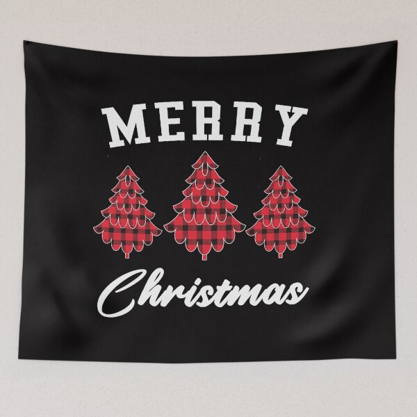 Item preview, Merry Christmas Womens shirt, Buffalo plaid Christmas tshirt for women, Cute Holiday womens designed and sold by Andrea Lina.
