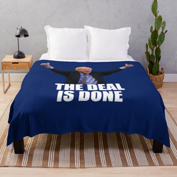 Item preview, Boris Johnson Brexit The Deal Is Done Quote Brexit Deal Tweet designed and sold by PokerFace420.