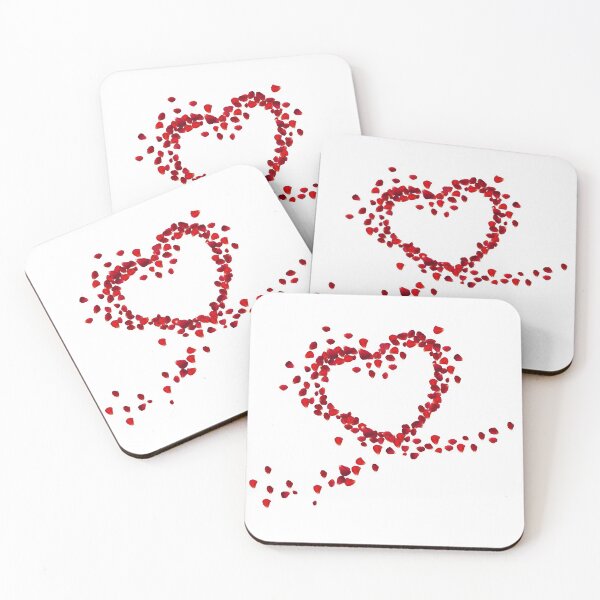 Item preview, Heart Shape With Rose Petals designed and sold by SSK Designs.