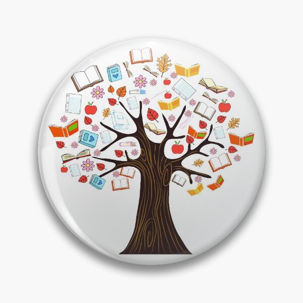 Item preview, Tree and Books designed and sold by Artistpirate 10.