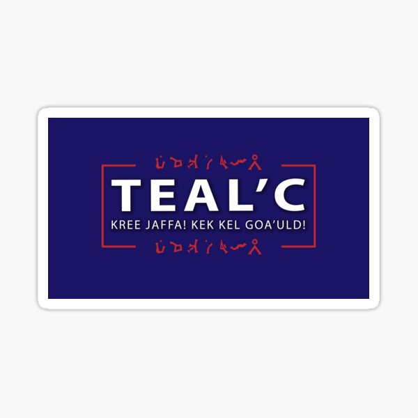 Shal'kek Nem'ron, Brother Teal'c Sticker