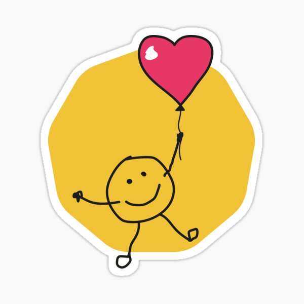 stickman #love #happiness #meme - Heart, HD Png Download - kindpng