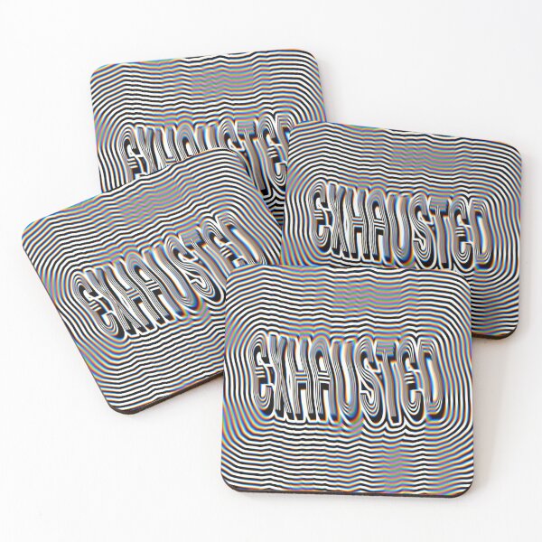 Item preview, Exhausted (Trippy) designed and sold by ArtsyPrincess.