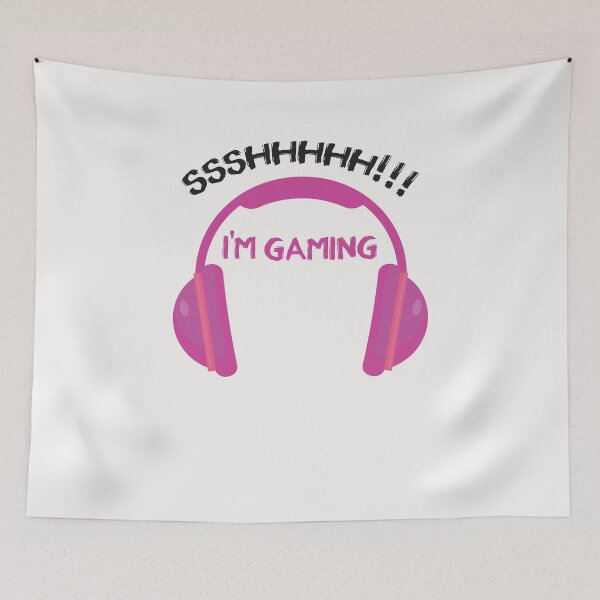 Item preview, ssshhhhh!!! i'm gaming  - gaming designed and sold by Hannah  Pillic.