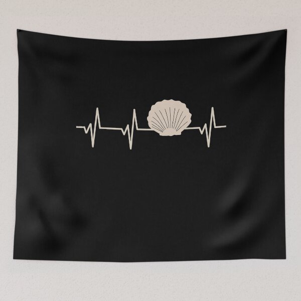 Item preview, Seashell Collecting Heartbeat Pulse Gift For Seashell Collectors designed and sold by JokeGysen.