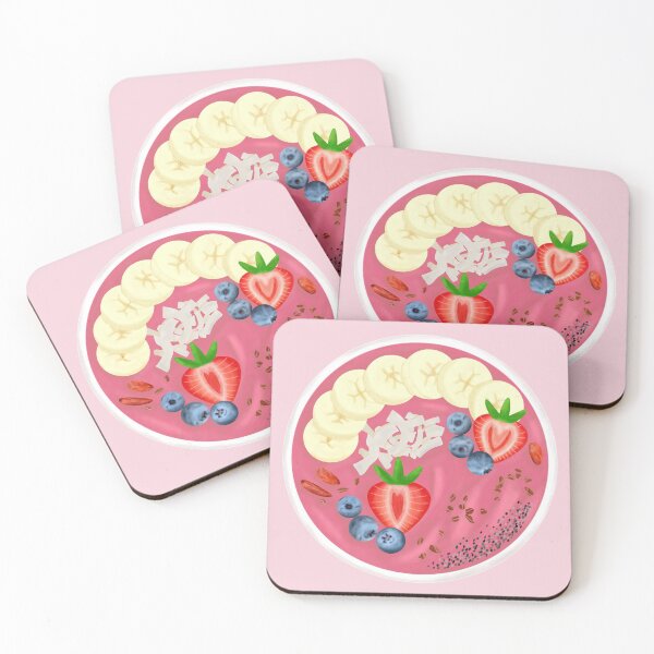 Item preview, Strawberry Smoothie and Fruit Bowl designed and sold by onepiconetreat.
