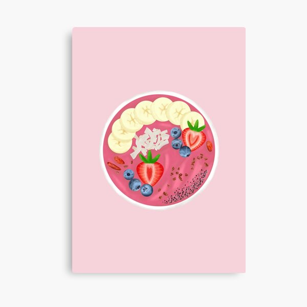 Item preview, Strawberry Smoothie and Fruit Bowl designed and sold by onepiconetreat.