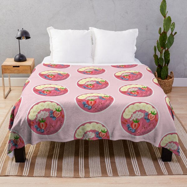 Item preview, Strawberry Smoothie and Fruit Bowl designed and sold by onepiconetreat.