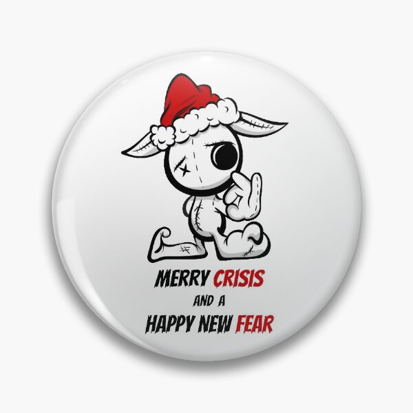 Item preview, Crazy rabbit greetings Merry Christmas designed and sold by Kapitosh.