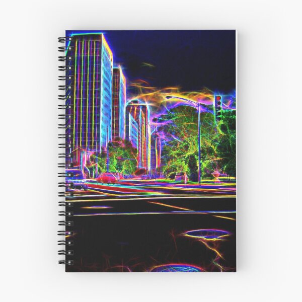 Item preview, Lincoln Park in Blazing Neon Colors Hardlight designed and sold by allthingsnatura.