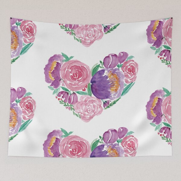 Item preview, Pink Roses Heart designed and sold by agapedesign.