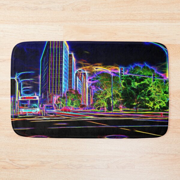 Item preview, Lincoln Park in Blazing Neon Colors Hardlight designed and sold by allthingsnatura.