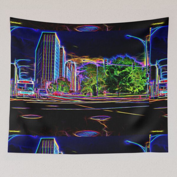 Item preview, Lincoln Park in Blazing Neon Colors Hardlight designed and sold by allthingsnatura.