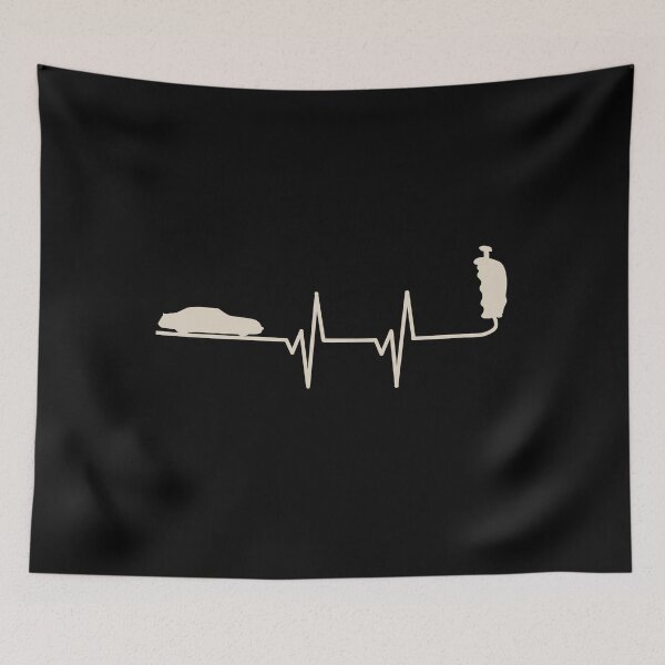 Item preview, Slot Car Racing Heartbeat Pulse Gift For Slot Car Lovers designed and sold by JokeGysen.