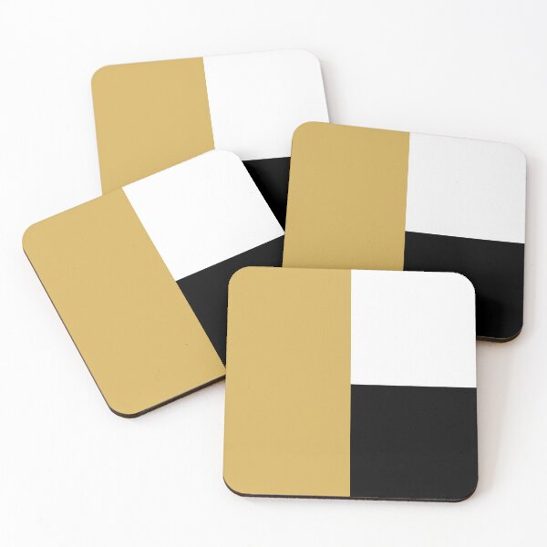 Item preview, GOLD BLACK and WHITE 3 CHECKERS  designed and sold by RachelMacht.