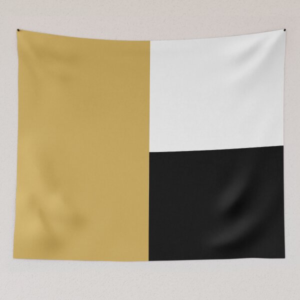 Item preview, GOLD BLACK and WHITE 3 CHECKERS  designed and sold by RachelMacht.