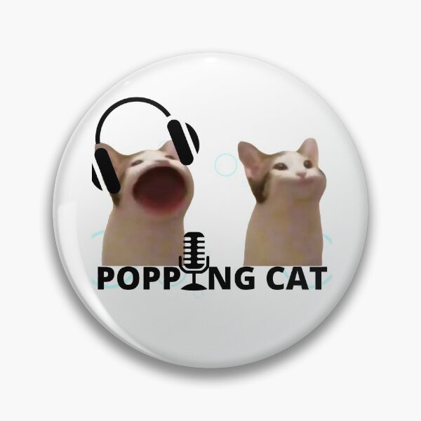 Item preview, Popping cat designed and sold by Pinapple91.