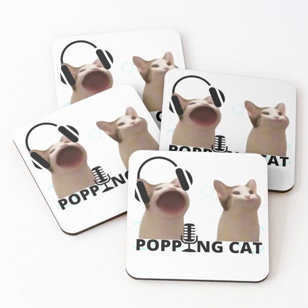 Item preview, Popping cat designed and sold by Pinapple91.