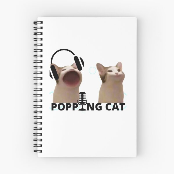 Item preview, Popping cat designed and sold by Pinapple91.