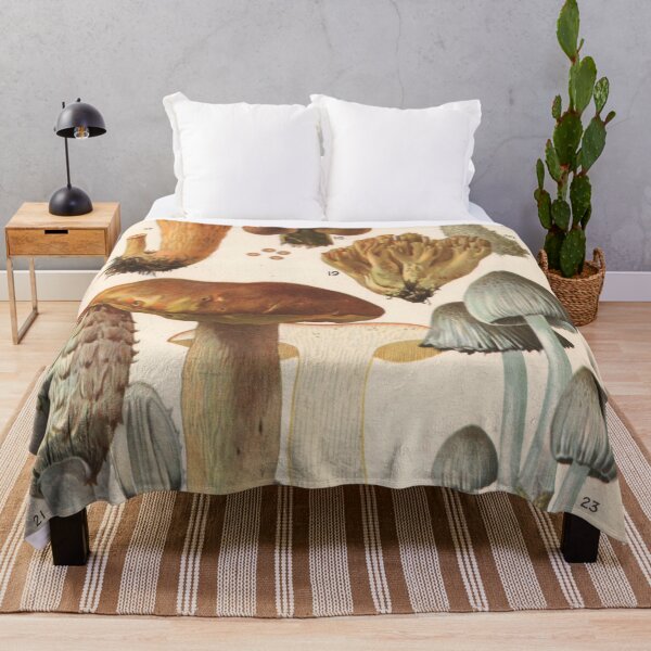 Item preview, Vintage Mushroom Botanical Print Design 3 designed and sold by Paul David Wilson.