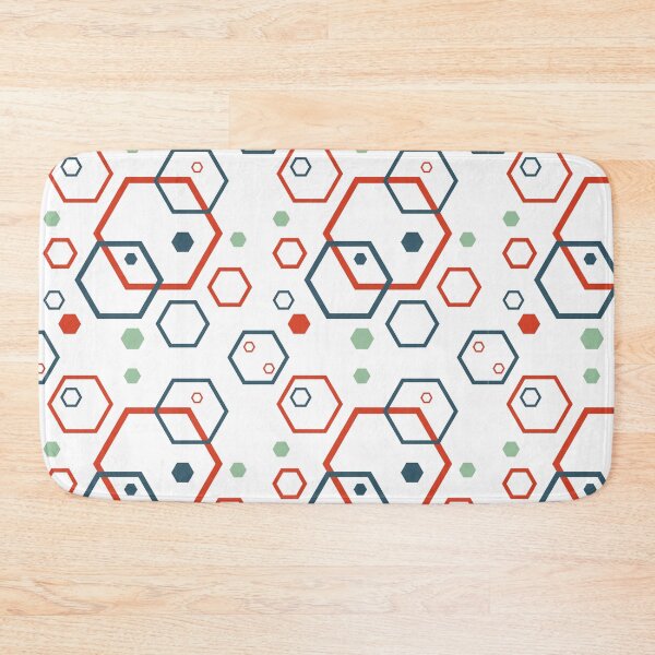 Item preview, Hexagon pattern designed and sold by InkTeeArt.
