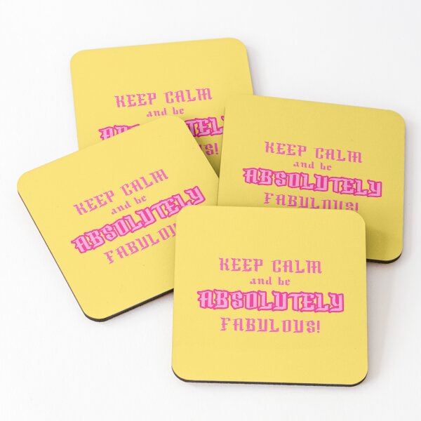 Item preview, Absolutely Fabulous Inspired Design | AbFab Quote | Absolutely Fabulous Darling | Keep Calm And Be Absolutely Fabulous! designed and sold by Ainbowz-Artwork.