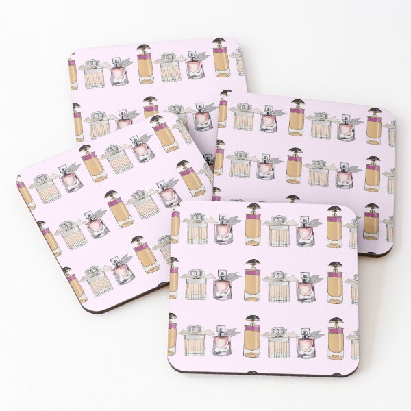 Item preview, 3 Perfume Bottles In Pale Pink designed and sold by CatharticTick.