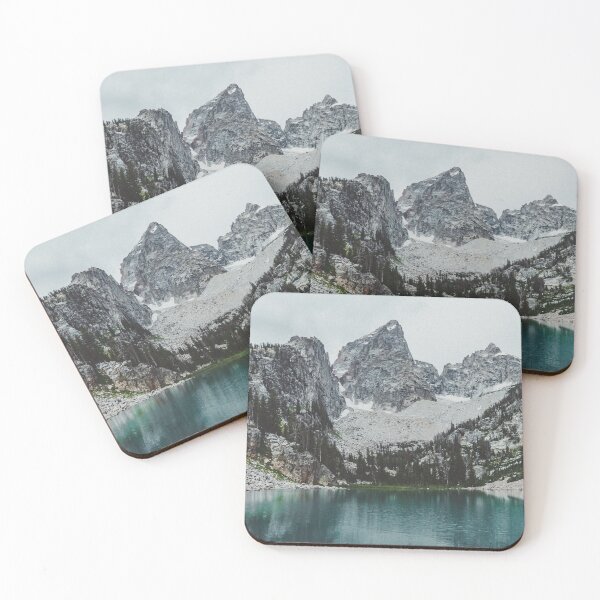 Item preview, Glacier and Delta lake Grand Teton national park view, USA designed and sold by Spirit-Art.
