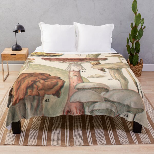 Item preview, Vintage Mushroom Botanical Print Design 5 designed and sold by Paul David Wilson.