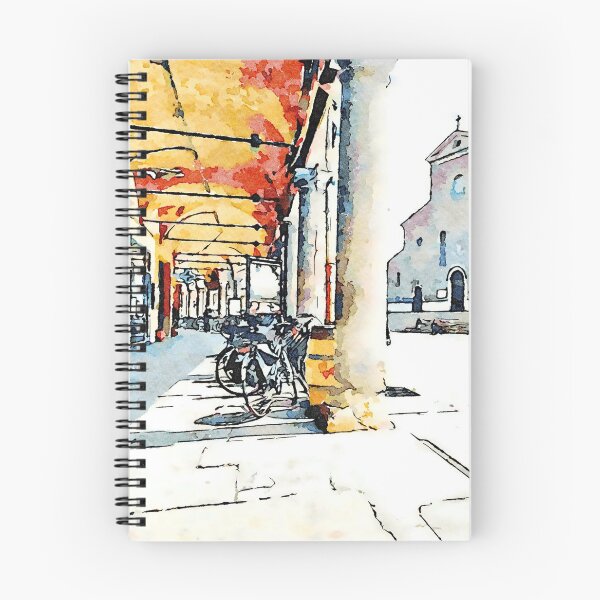 Item preview, Bicycles on the arcades designed and sold by Giuseppe Cocco.