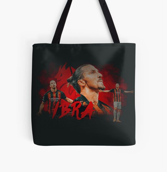 Zlatan Ibrahimovic Ac Milan Allover-Print Tote Bag