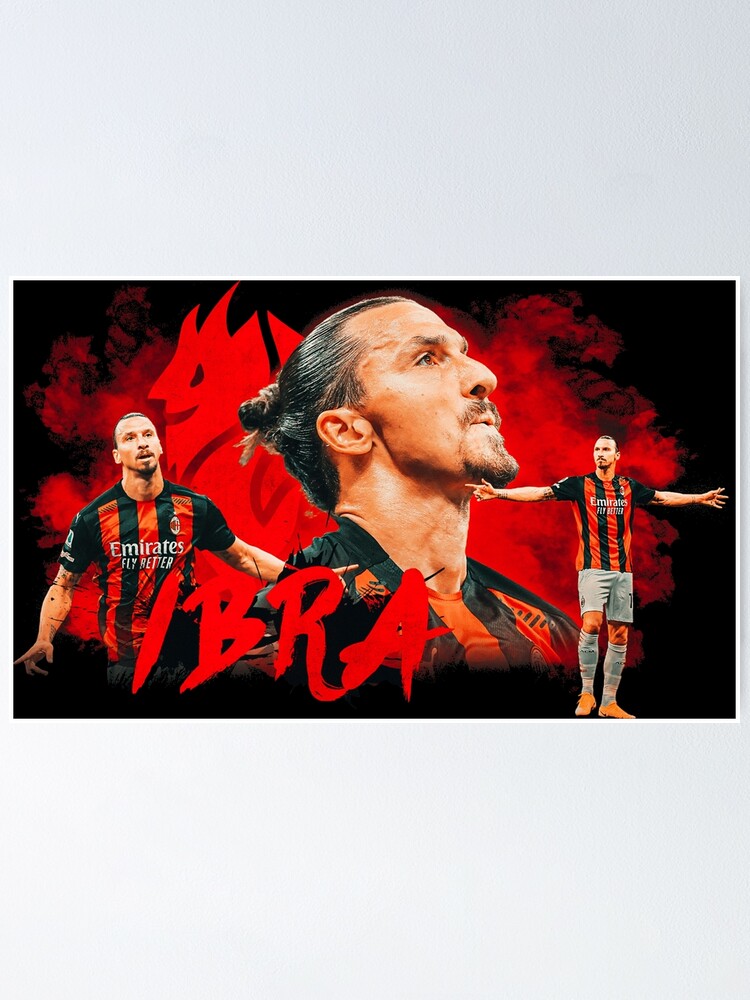 Details about   Zlatan Ibrahimović  New Poster Ac Milan 