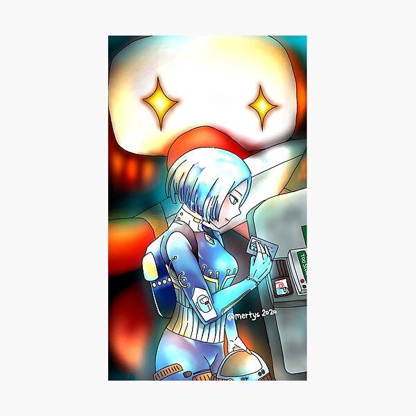 "AmongUs fanart red imposter with knife cyan fail card swipe mission