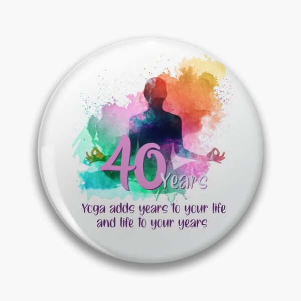 Item preview, Gift idea for the 40th birthday of a woman who loves yoga designed and sold by JIGGO.