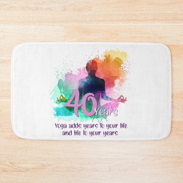 Item preview, Gift idea for the 40th birthday of a woman who loves yoga designed and sold by JIGGO.