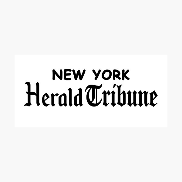 Item preview, Breathless 1960 Patricia New York Herald Tribune designed and sold by TYPhoenicians.