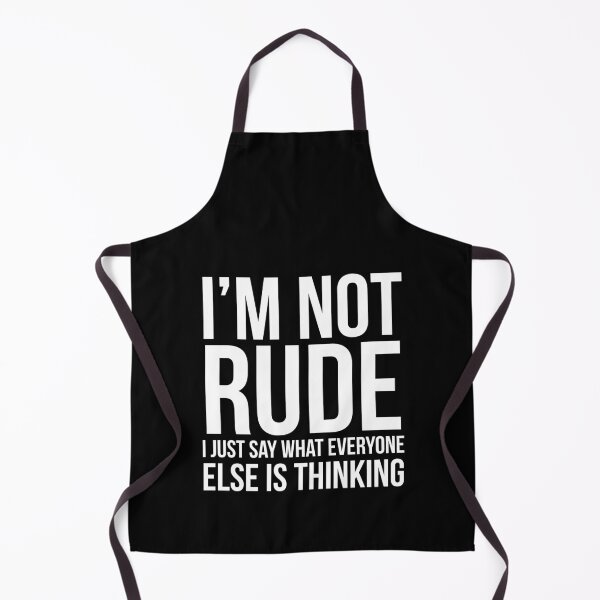 Item preview, I'm Not Rude designed and sold by evokearo.