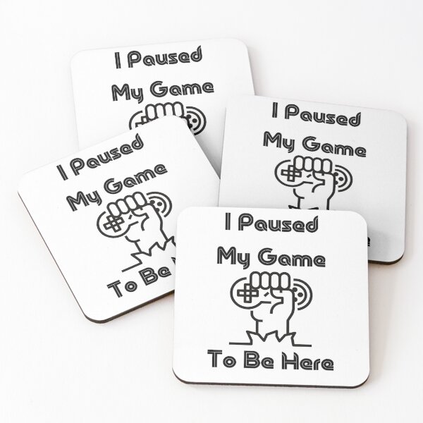 Item preview, I Paused My Game To Be Here designed and sold by Salman Hino.