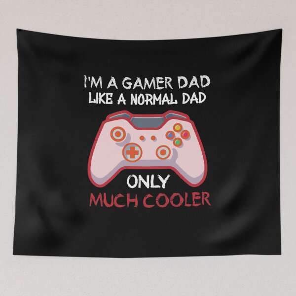 Item preview, I'm a gamer dad like a normal dad only much cooler - gaming designed and sold by Hannah  Pillic.
