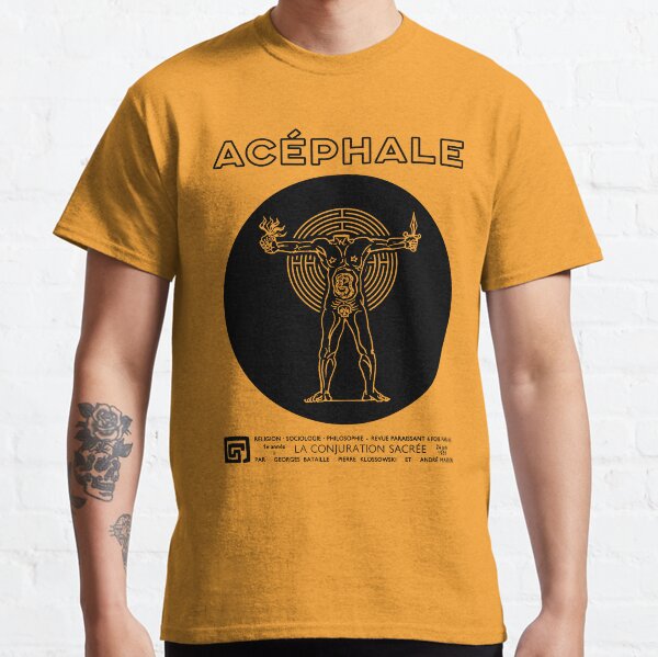 Acephale Labyrinth (black) Classic T-Shirt
