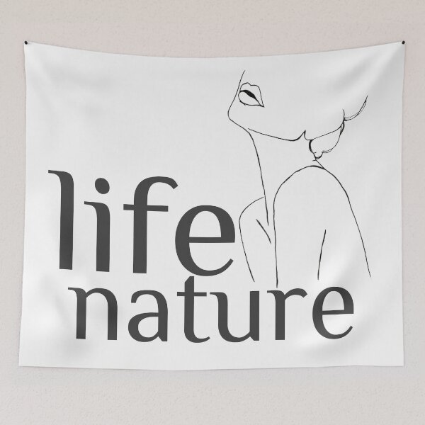 Item preview, Simple Line Art Drawing of a Woman - Kiss Me (Life Nature) designed and sold by artdes1gn.