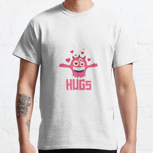 Hugs funny Original Epic Gift Gift Idea For Birthday Mother's Father's Day For People Women Men boyfriend girlfriend friends besty Classic T-Shirt