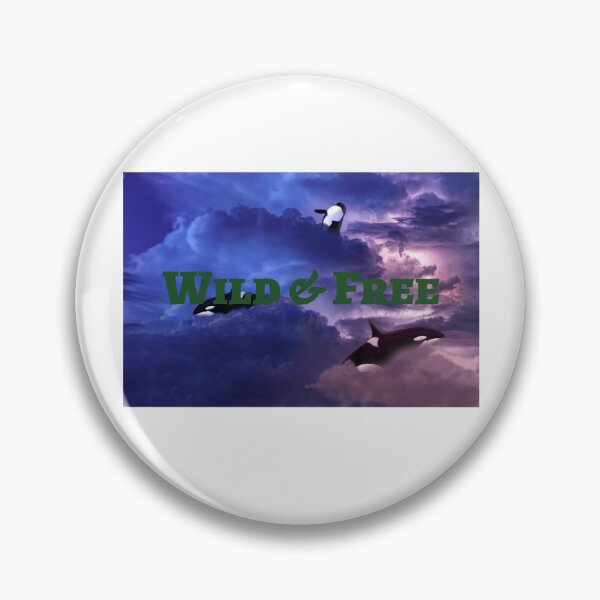 Item preview, ORCA, WILD AND FREE, FREE ORCA, WILD ORCA ORCA MEME,  designed and sold by R B Chrystal.