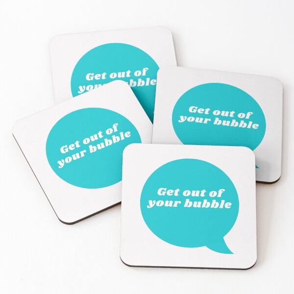 Item preview, Get out of your bubble designed and sold by DWeyers.